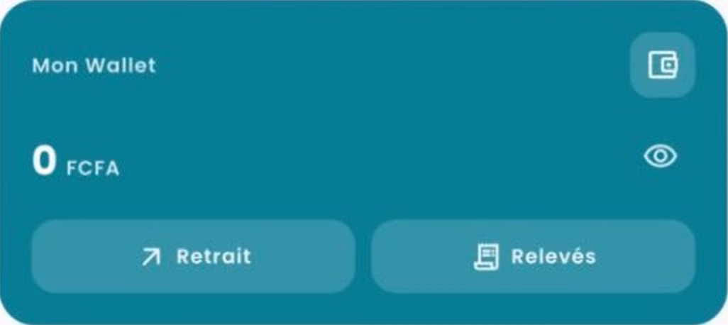 Le wallet du vendeur dans Go Market